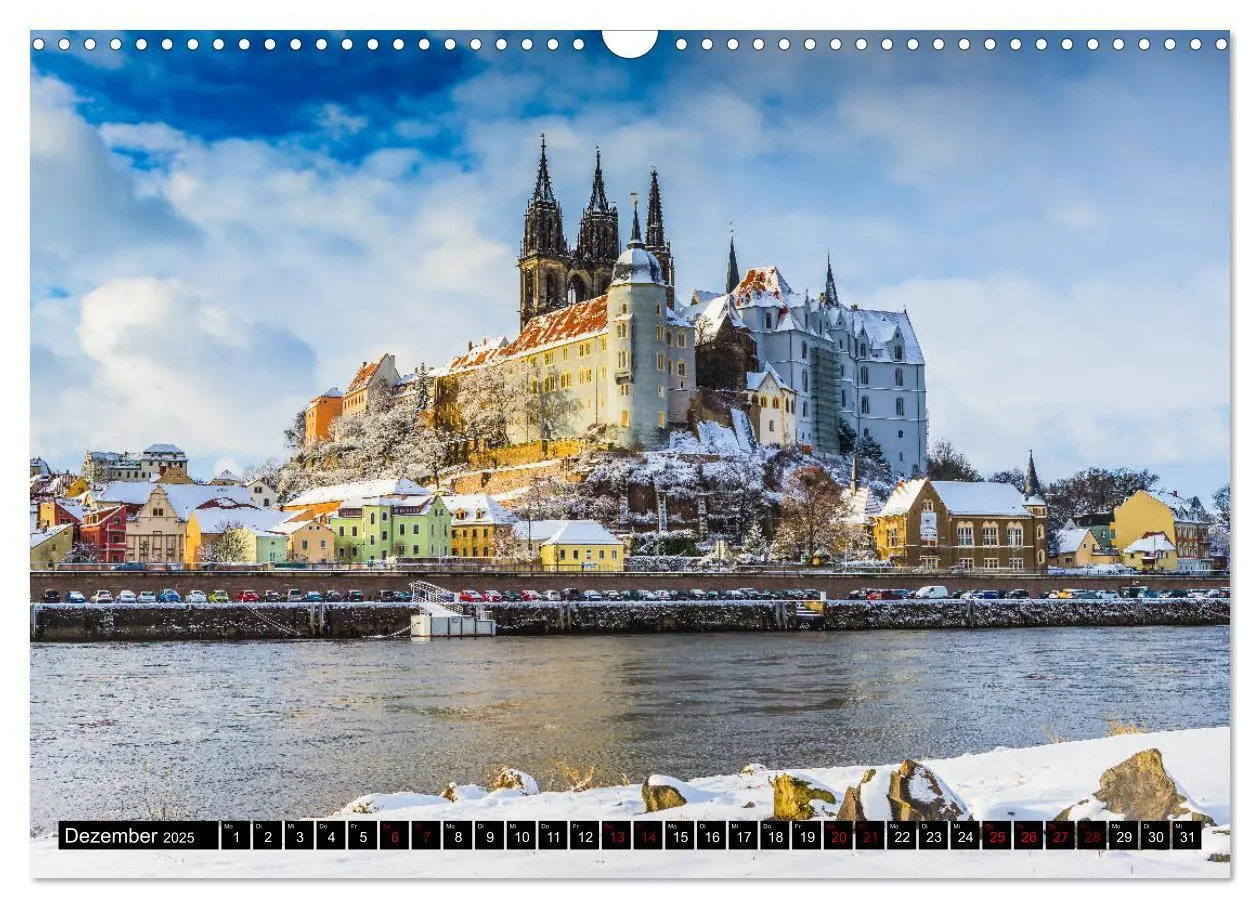 Bild: 9783435384594 | Meißen Impressionen (Wandkalender 2025 DIN A3 quer), CALVENDO...