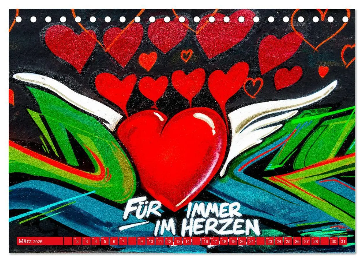 Bild: 9783457784594 | Street art Köln Michael Jaster (Tischkalender 2026 DIN A5 quer),...