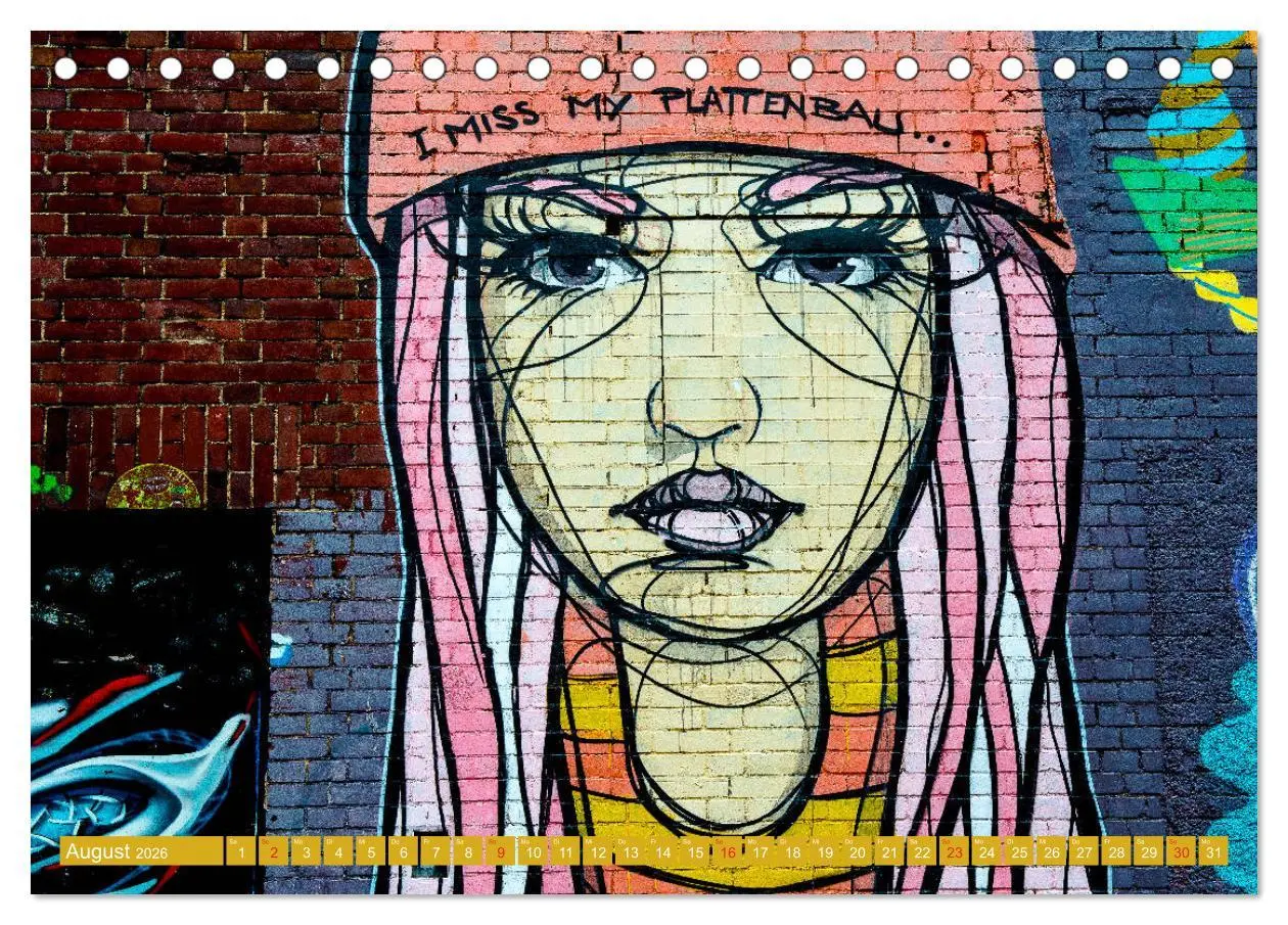 Bild: 9783457784594 | Street art Köln Michael Jaster (Tischkalender 2026 DIN A5 quer),...