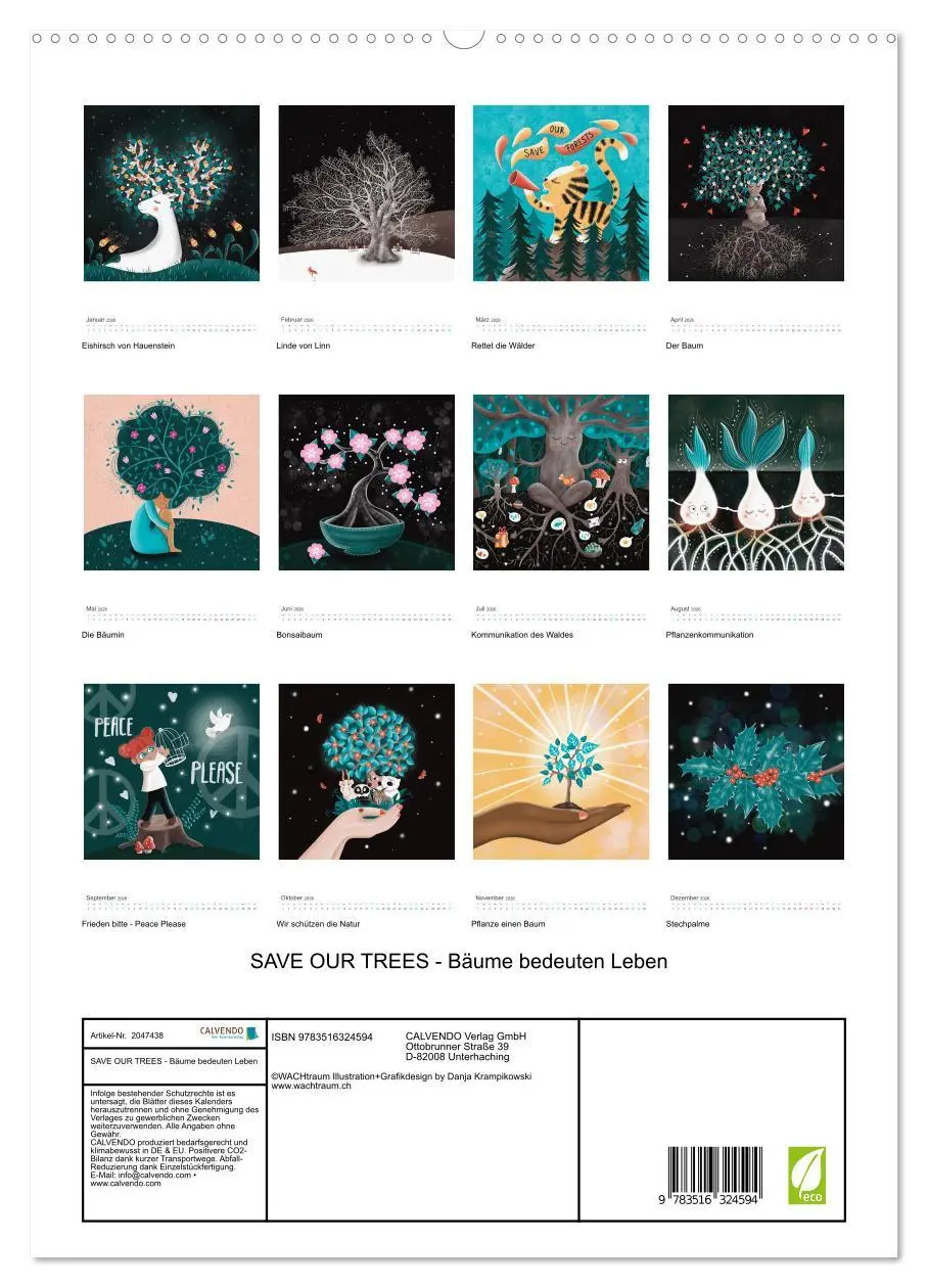 Bild: 9783516324594 | SAVE OUR TREES - Bäume bedeuten Leben (hochwertiger Premium...