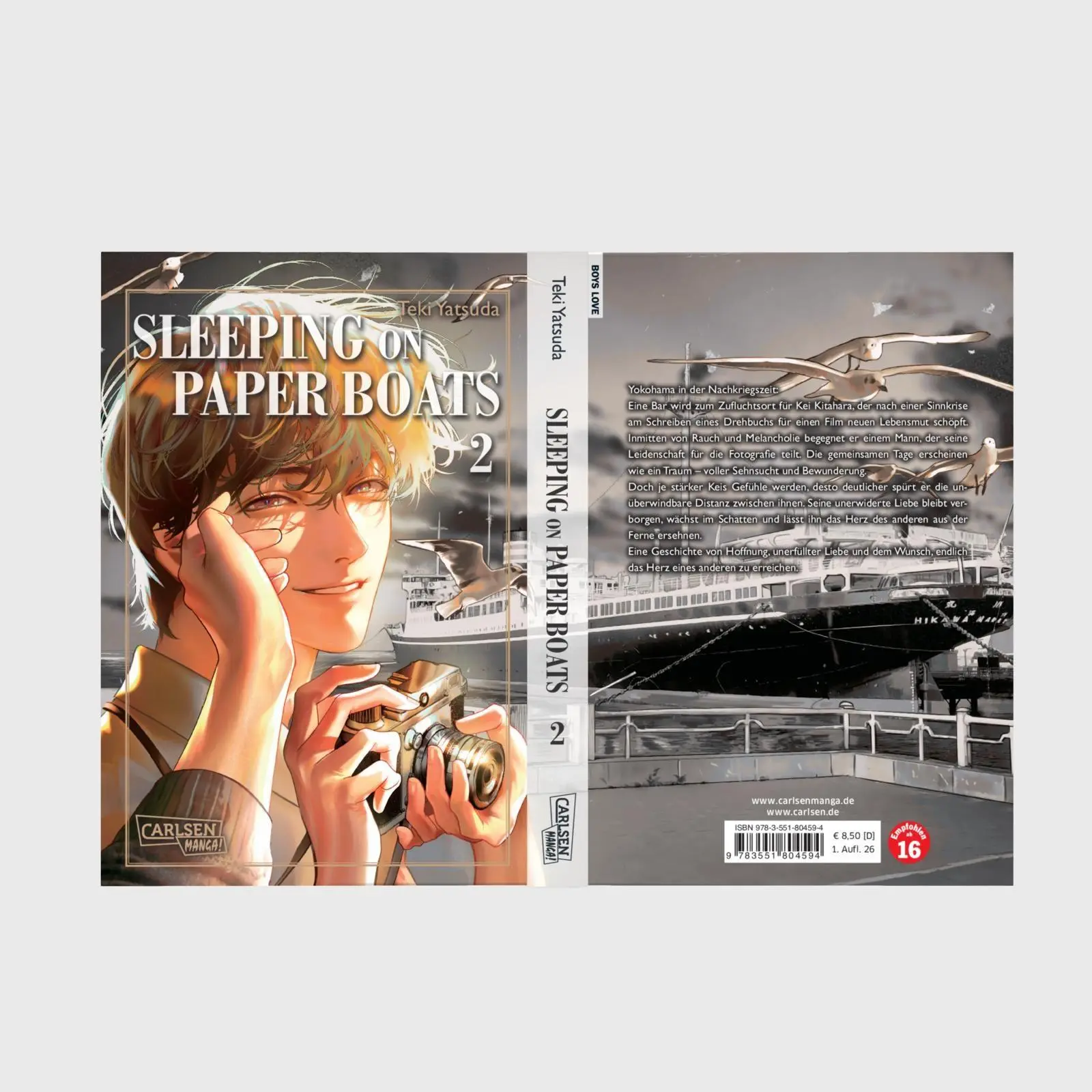 Bild: 9783551804594 | Sleeping on Paper Boats 2 | Teki Yatsuda | Taschenbuch | 224 S. | 2026