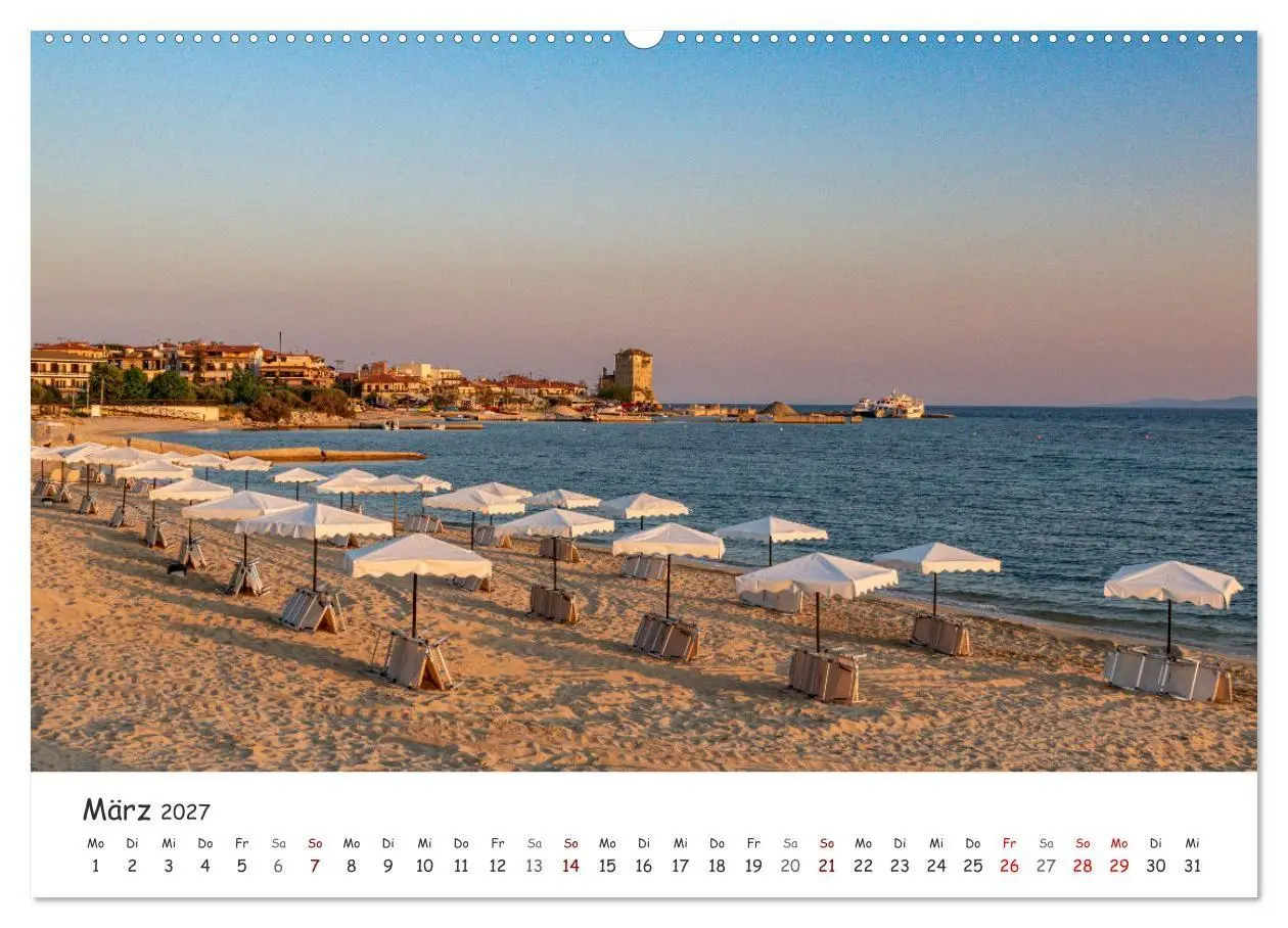 Bild: 9783569414594 | Ouranopoli - An der Grenze zur Mönchsrepublik Athos (Wandkalender...