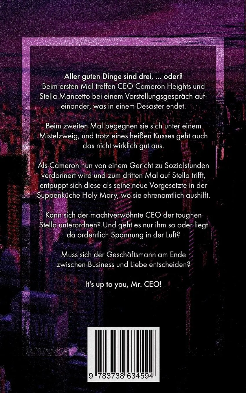 Rückseite: 9783738634594 | It´s up to you, Mr. CEO | New York Millionär Liebesroman | S. J. Shaw