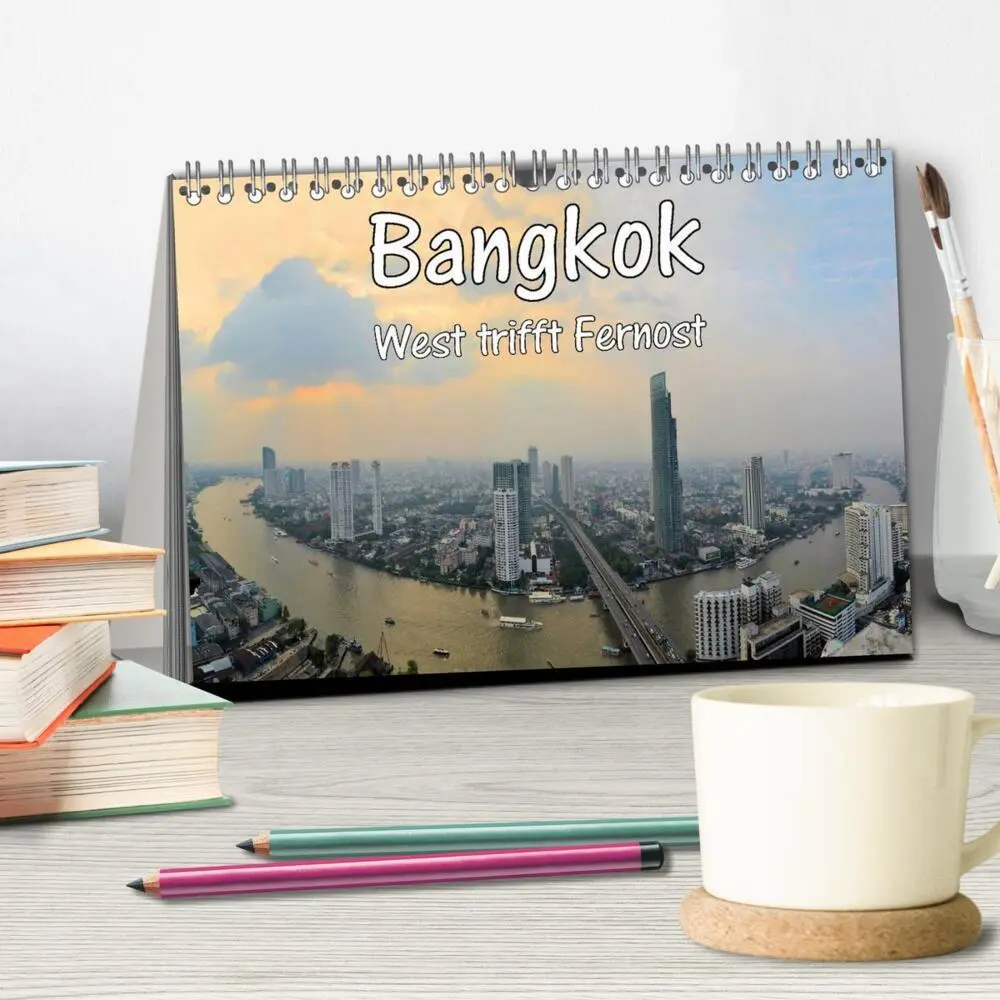 Bild: 9783435514694 | Bangkok: West trifft Fernost (Tischkalender 2025 DIN A5 quer),...