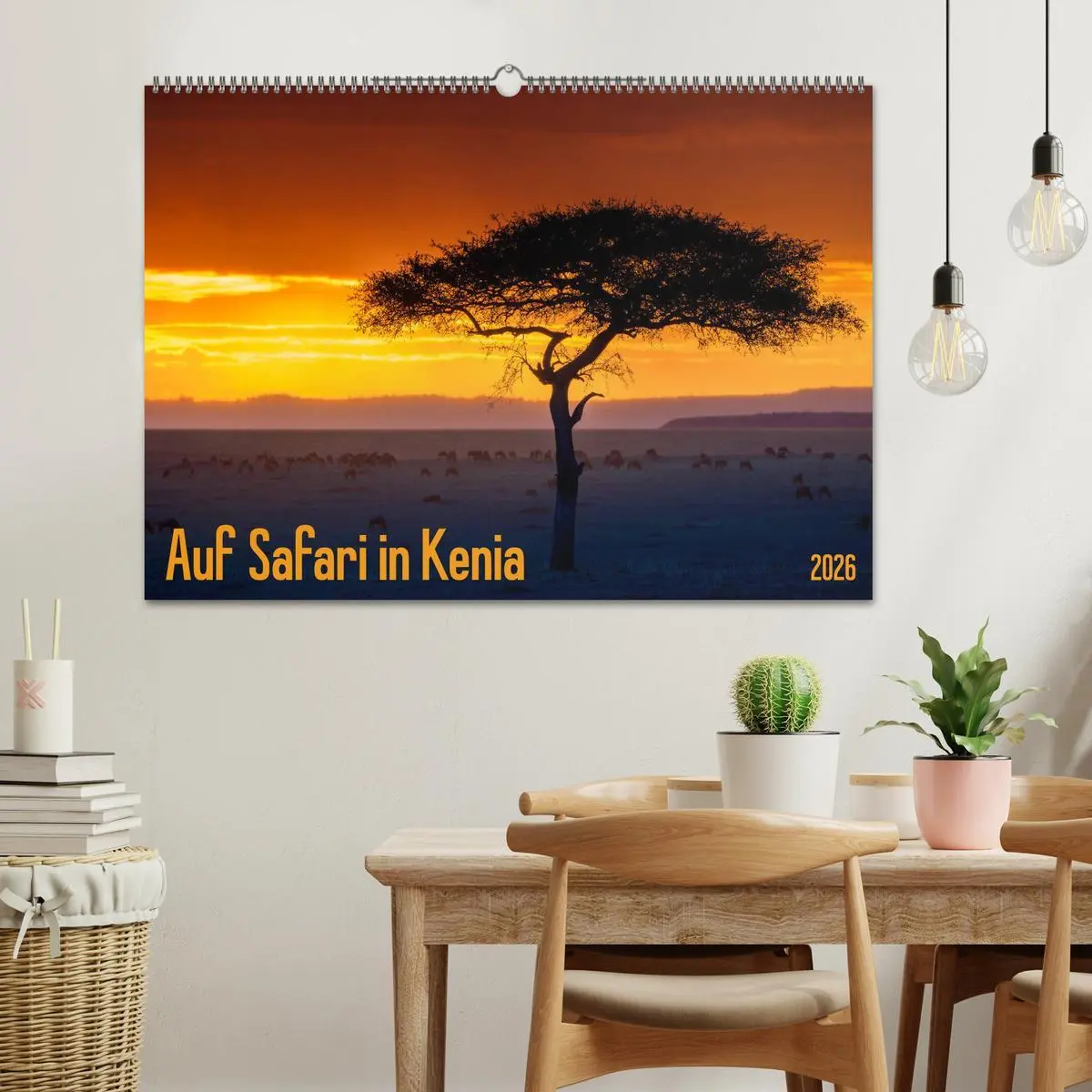 Bild: 9783457844694 | Auf Safari in Kenia 2026 (Wandkalender 2026 DIN A2 quer), CALVENDO...