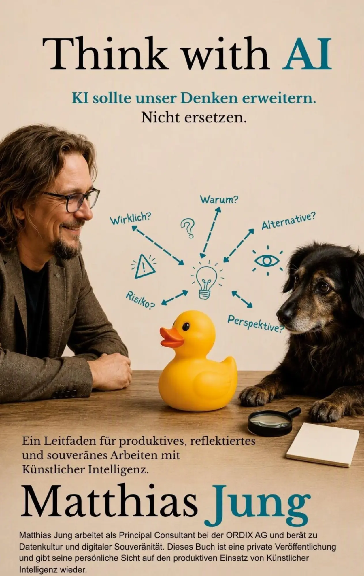 Cover: 9783696364694 | Think with AI | KI sollte unser Denken erweitern. Nicht ersetzen