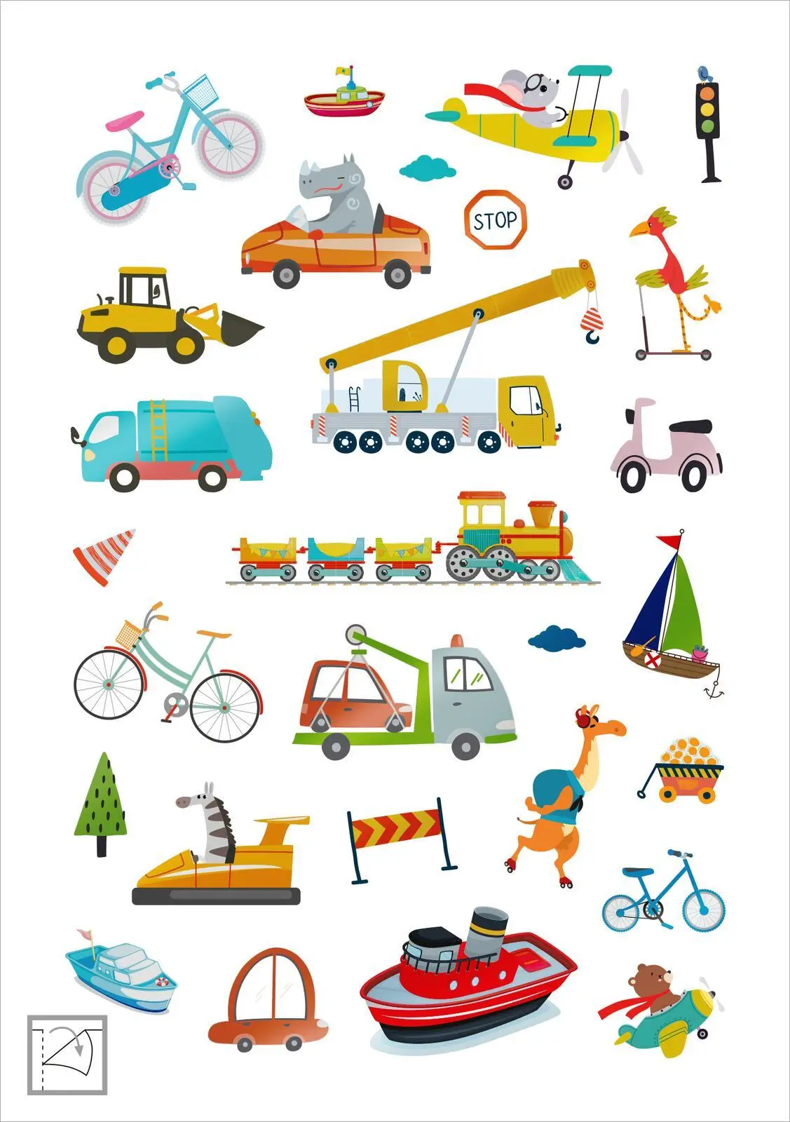 Bild: 4014489134794 | Glanz-Sticker Fahrzeuge | Über 200 schillernde Sticker | 16 S. | 2025