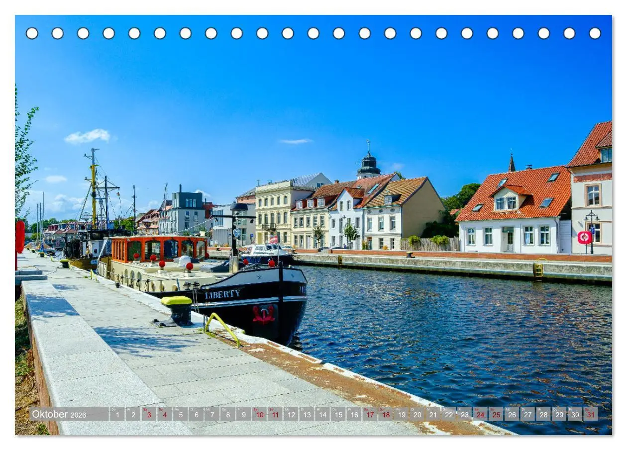 Bild: 9783457384794 | Ein Blick auf Ueckermünde (Tischkalender 2026 DIN A5 quer),...