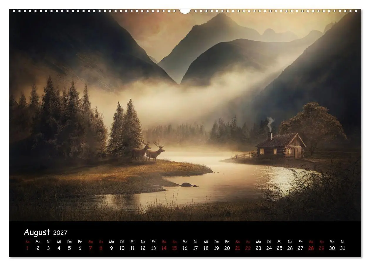 Bild: 9783569324794 | Ein Traum von Einsamkeit (hochwertiger Premium Wandkalender 2027...