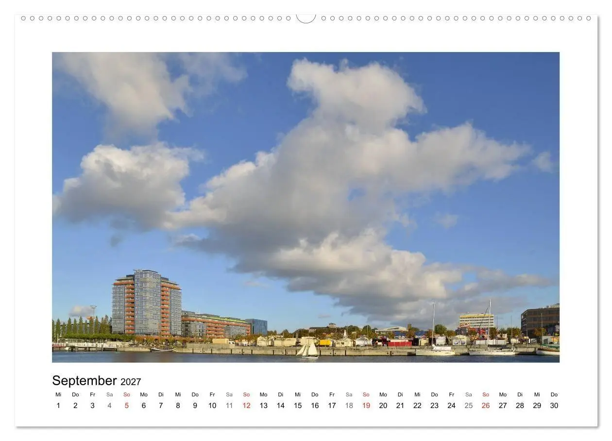Bild: 9783594214794 | Kiel und Umland (Wandkalender 2027 DIN A2 quer), CALVENDO...