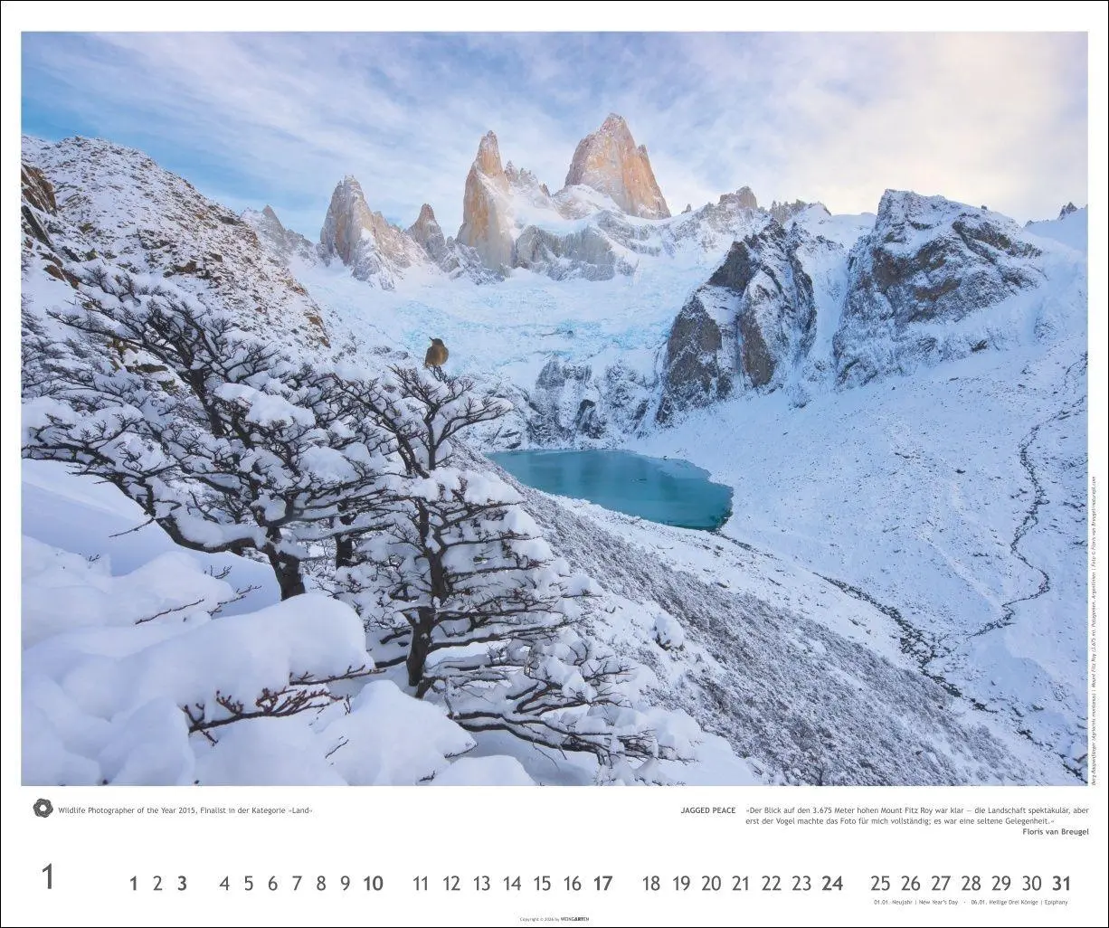 Bild: 9783839904794 | Meisterwerke der Natur 2027 - Preisgekrönte Naturfotografie | Kalender