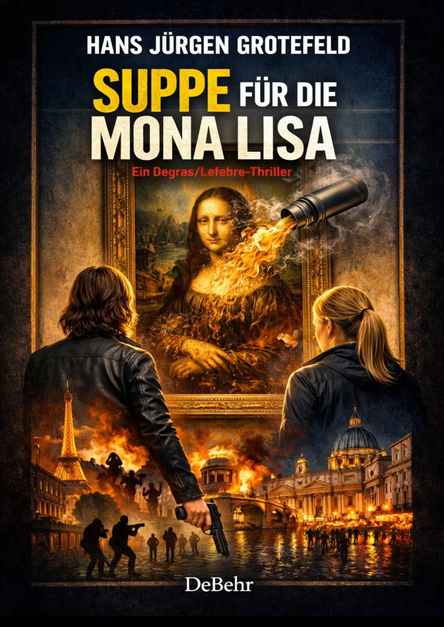 Cover: 9783987274794 | Suppe für die Mona Lisa - Ein Degras/Lefebre-Thriller | Grotefeld