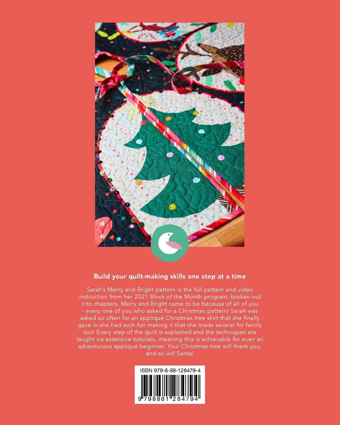 Rückseite: 9798881284794 | Merry and Bright Pattern and Videos | Sarah Fielke | Taschenbuch