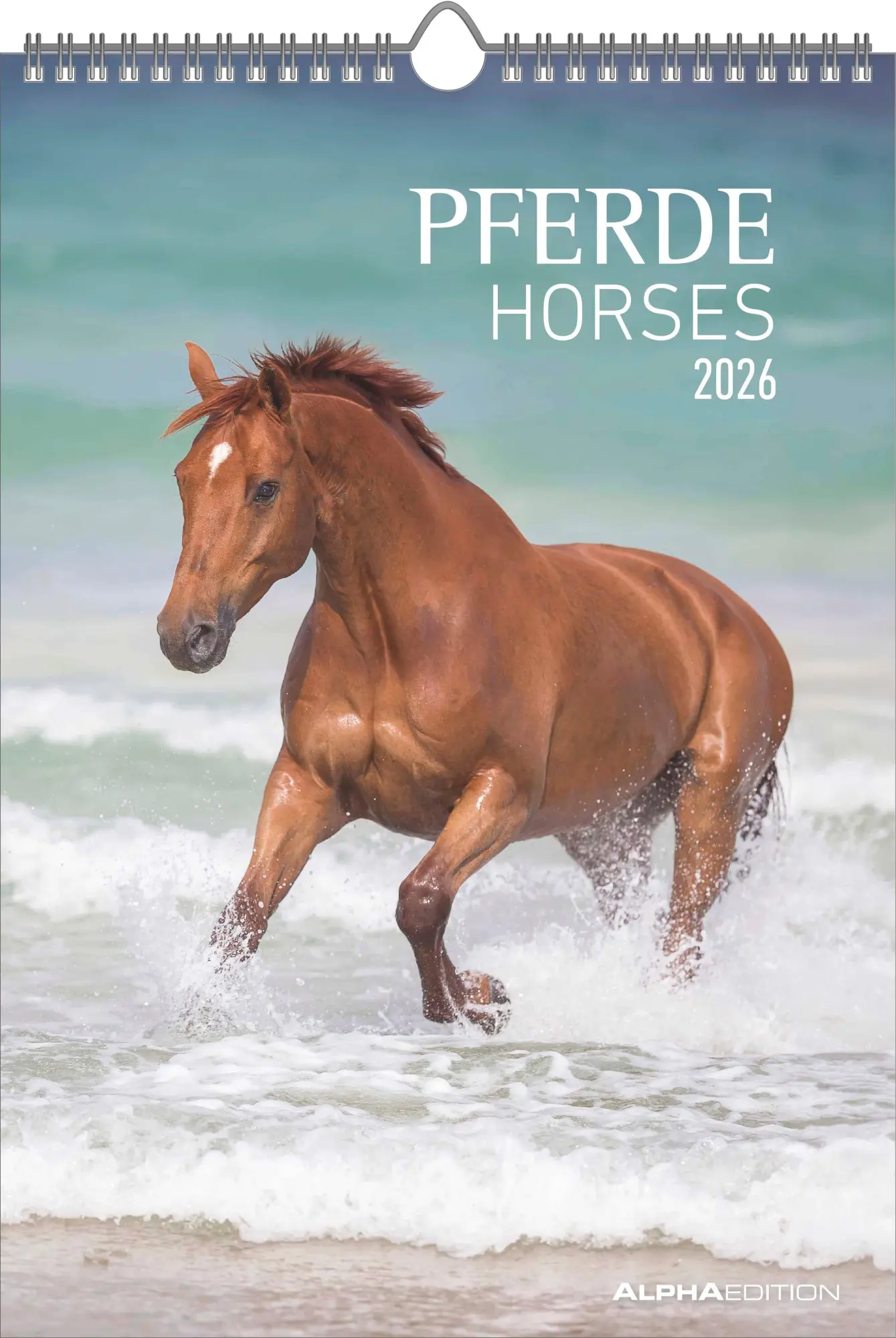 Cover: 4069095004894 | Pferde 2026 - Bildkalender 23,7x34 cm - Kalender mit Platz für...