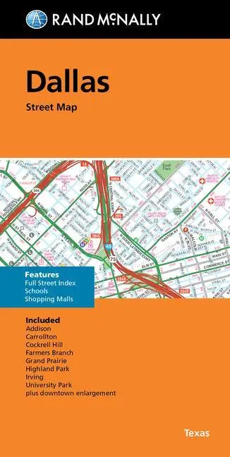 Cover: 9780528024894 | Rand McNally Folded Map: Dallas Street Map | Rand Mcnally | Englisch