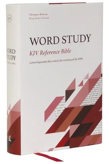 Cover: 9780785294894 | Kjv, Word Study Reference Bible, Hardcover, Red Letter, Comfort Print