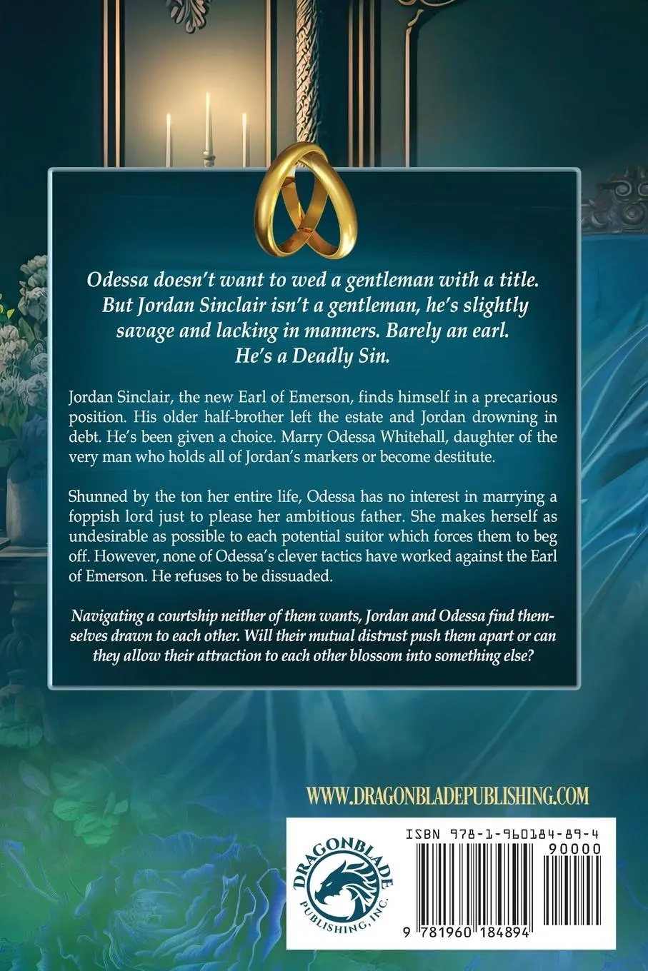 Rückseite: 9781960184894 | Sinfully Wed | Kathleen Ayers | Taschenbuch | The Five Deadly Sins