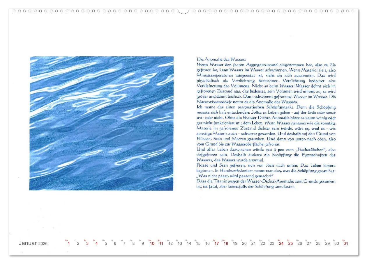 Bild: 9783457514894 | Wundervolle Wirklichkeit - Nachdenk-Kalender (Wandkalender 2026 DIN...