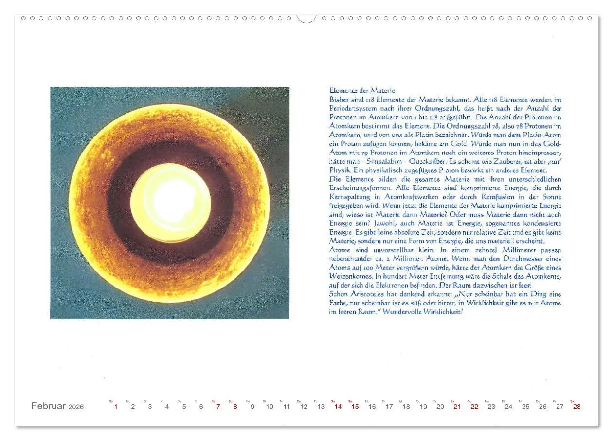 Bild: 9783457514894 | Wundervolle Wirklichkeit - Nachdenk-Kalender (Wandkalender 2026 DIN...