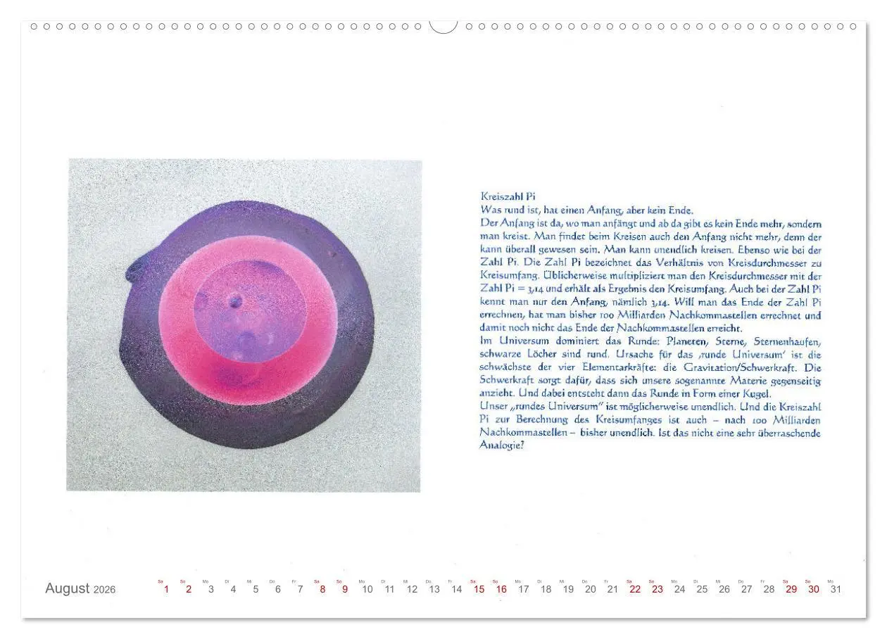 Bild: 9783457514894 | Wundervolle Wirklichkeit - Nachdenk-Kalender (Wandkalender 2026 DIN...