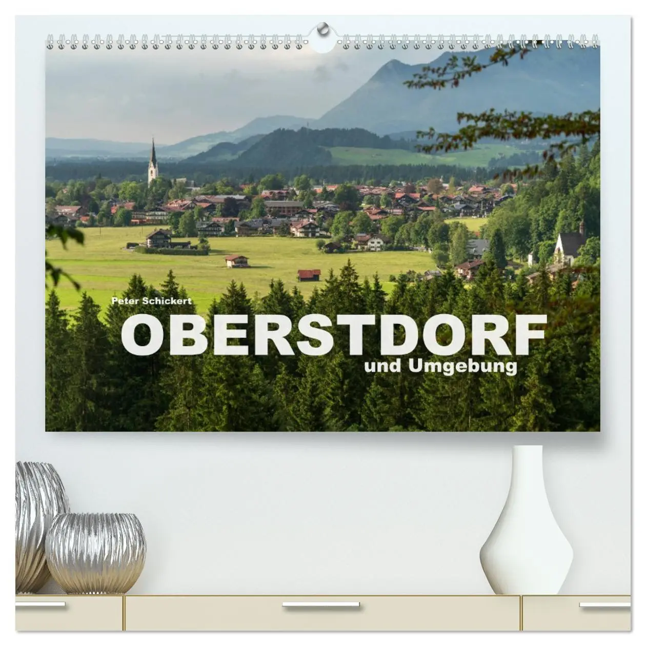 Cover: 9783457754894 | Oberstdorf und Umgebung (hochwertiger Premium Wandkalender 2026 DIN...