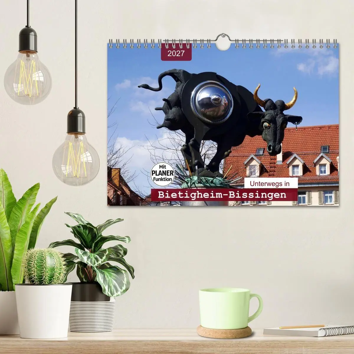 Bild: 9783569794894 | Unterwegs in Bietigheim-Bissingen (Wandkalender 2027 DIN A4 quer),...