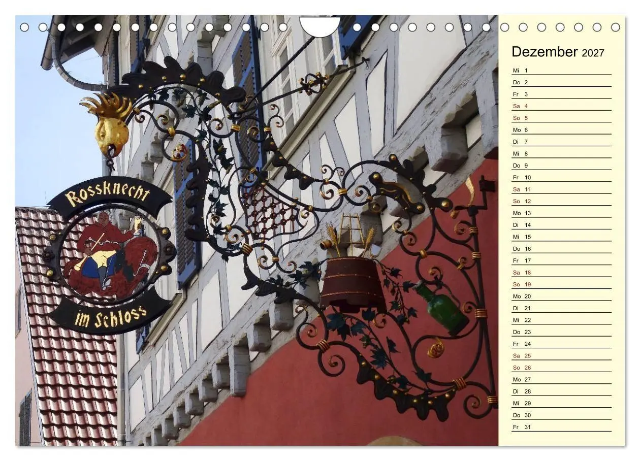 Bild: 9783569794894 | Unterwegs in Bietigheim-Bissingen (Wandkalender 2027 DIN A4 quer),...