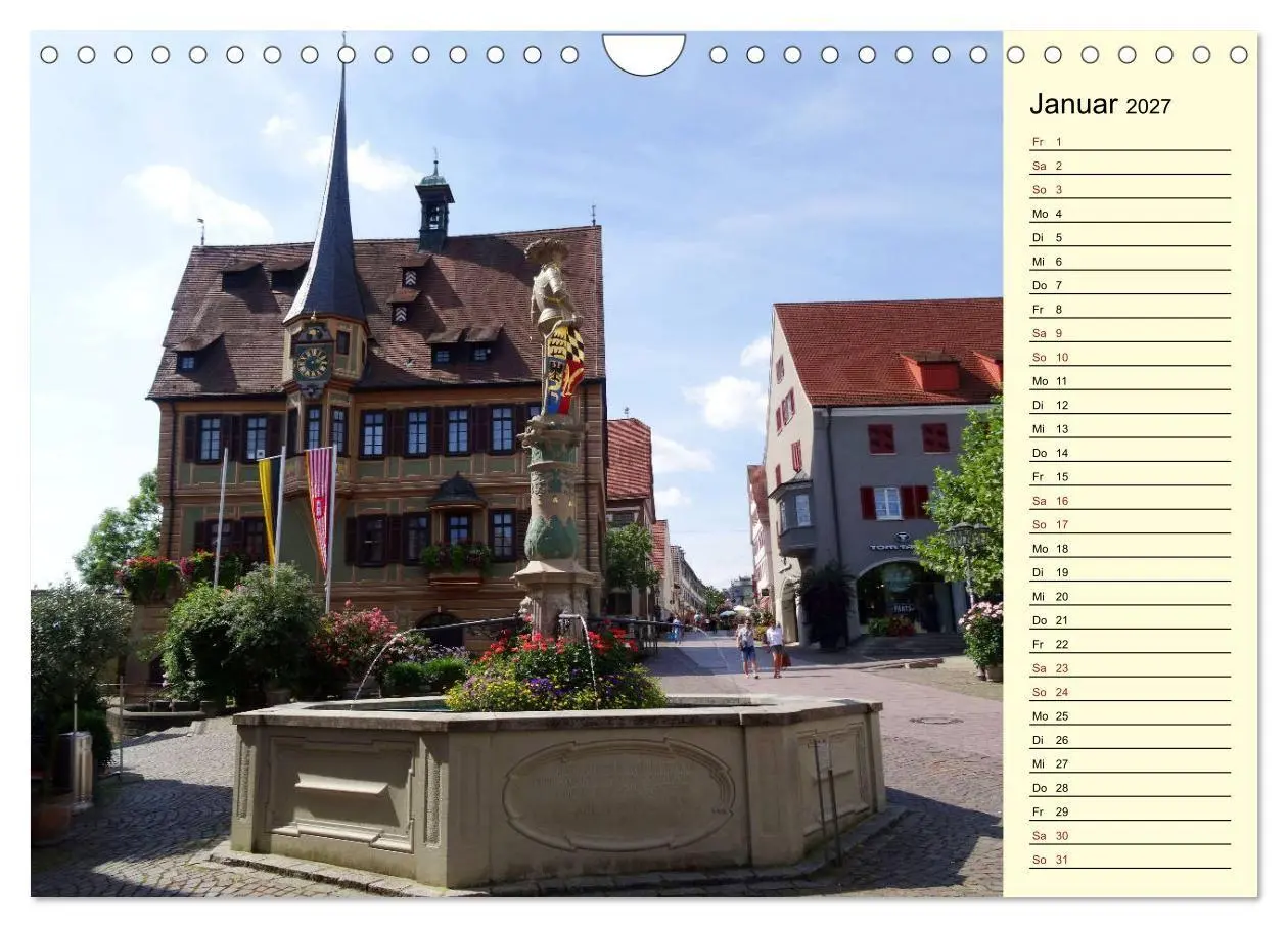 Bild: 9783569794894 | Unterwegs in Bietigheim-Bissingen (Wandkalender 2027 DIN A4 quer),...
