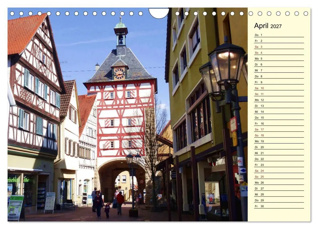 Bild: 9783569794894 | Unterwegs in Bietigheim-Bissingen (Wandkalender 2027 DIN A4 quer),...