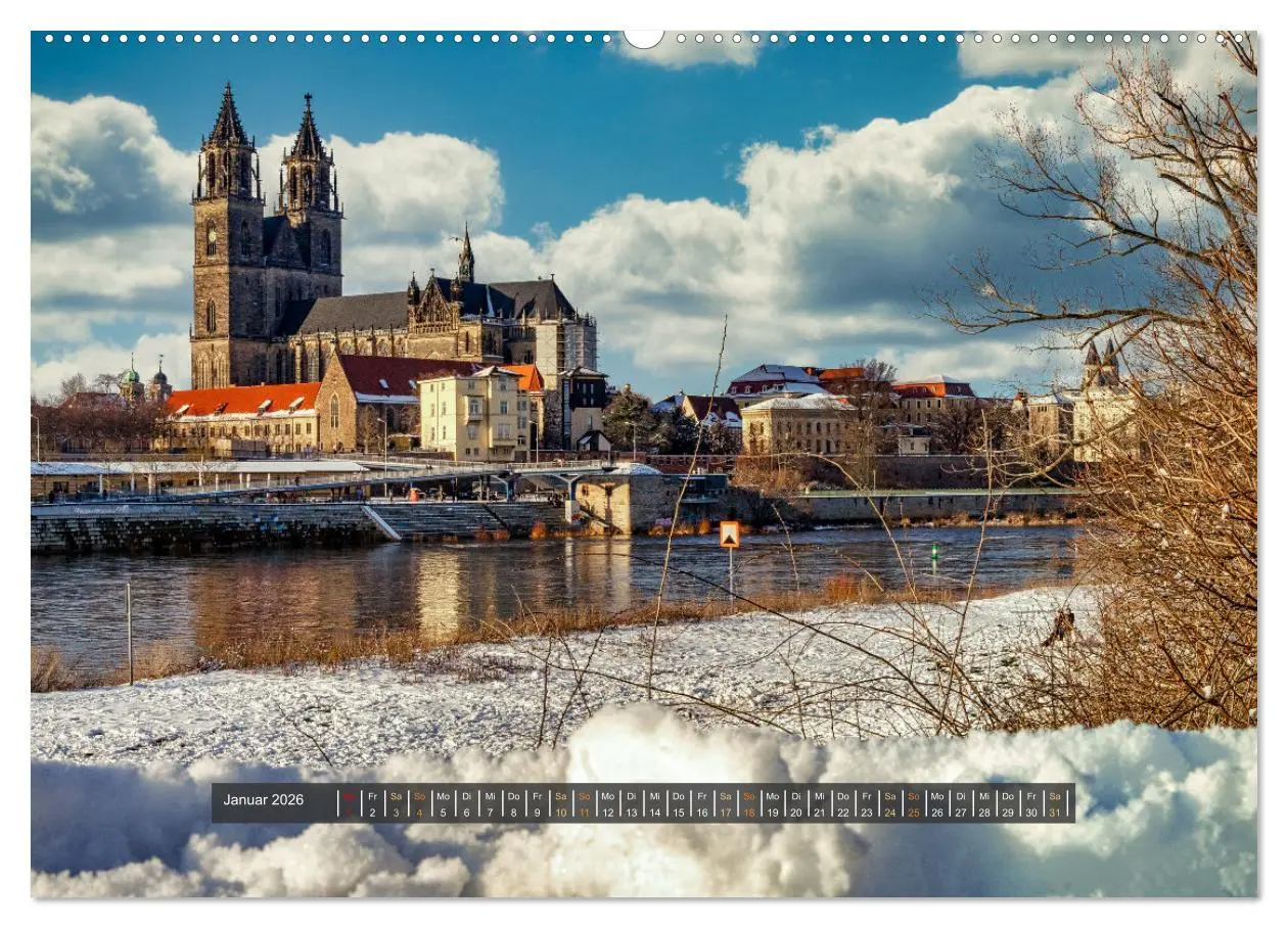 Bild: 9783457674994 | Magdeburg entdecken (hochwertiger Premium Wandkalender 2026 DIN A2...
