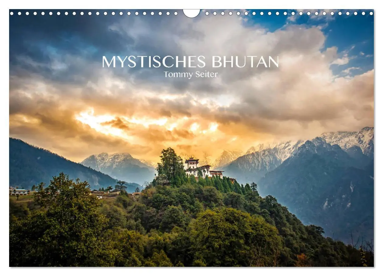 Cover: 9783457814994 | Mystisches Bhutan (Wandkalender 2026 DIN A3 quer), CALVENDO...
