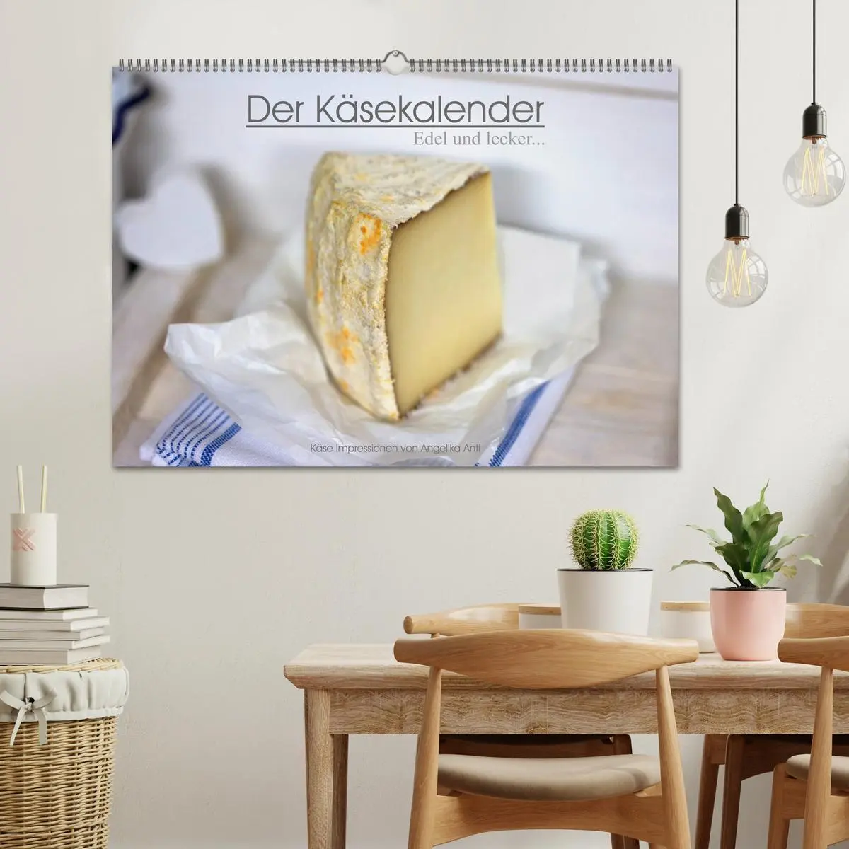 Bild: 9783516074994 | Der Käsekalender Edel und lecker (Wandkalender 2026 DIN A2 quer),...