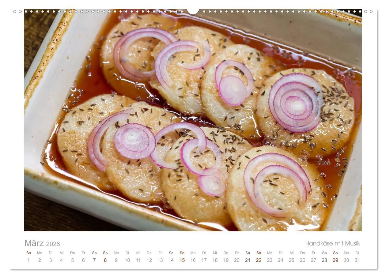 Bild: 9783516074994 | Der Käsekalender Edel und lecker (Wandkalender 2026 DIN A2 quer),...