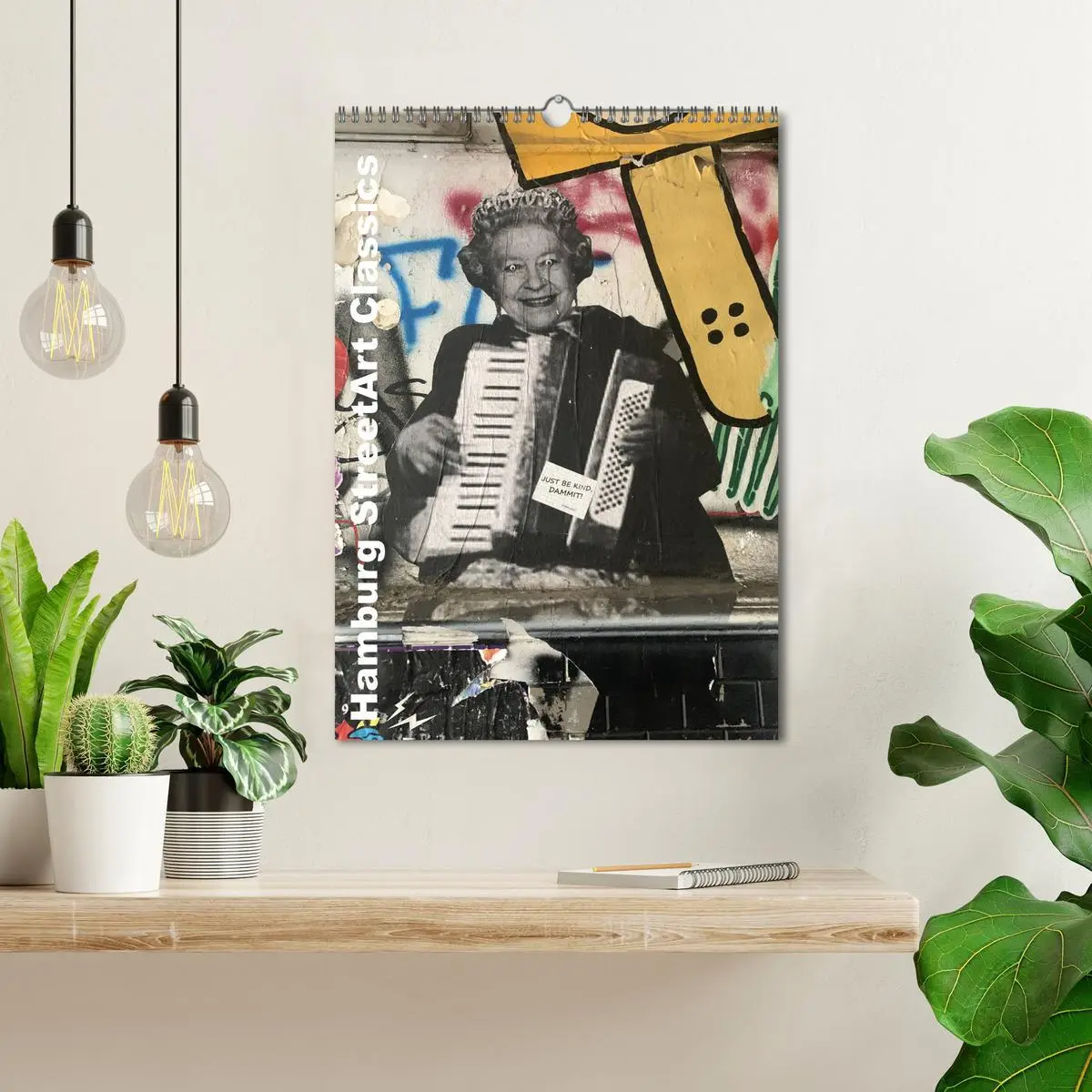 Bild: 9783516384994 | Hamburg StreetArt Classics (Wandkalender 2026 DIN A3 hoch),...