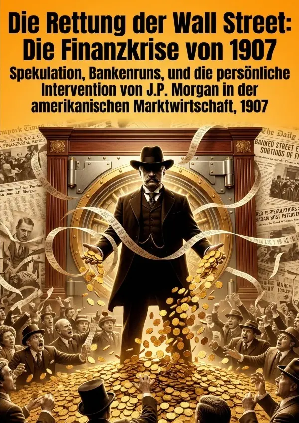 Cover: 9783565344994 | Die Rettung der Wall Street: Die Finanzkrise von 1907 | Schwarz | Buch