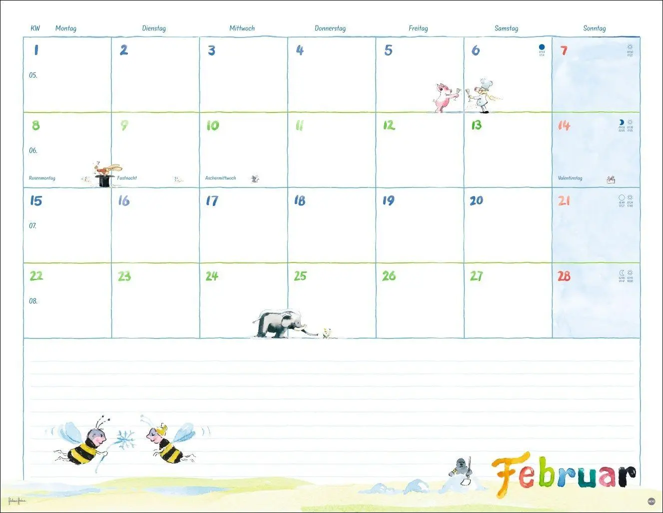 Bild: 9783756414994 | Helme Heine: Monatsplaner 2027 | Helme Heine | Kalender | 15 S. | 2027