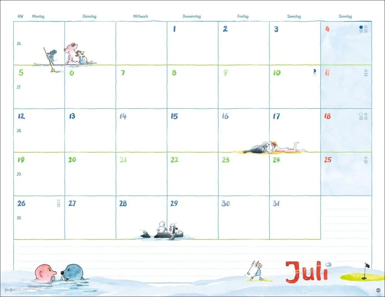 Bild: 9783756414994 | Helme Heine: Monatsplaner 2027 | Helme Heine | Kalender | 15 S. | 2027