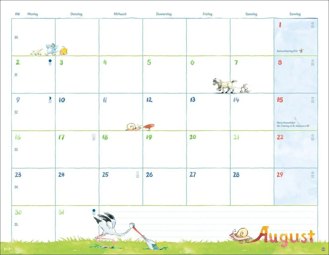 Bild: 9783756414994 | Helme Heine: Monatsplaner 2027 | Helme Heine | Kalender | 15 S. | 2027