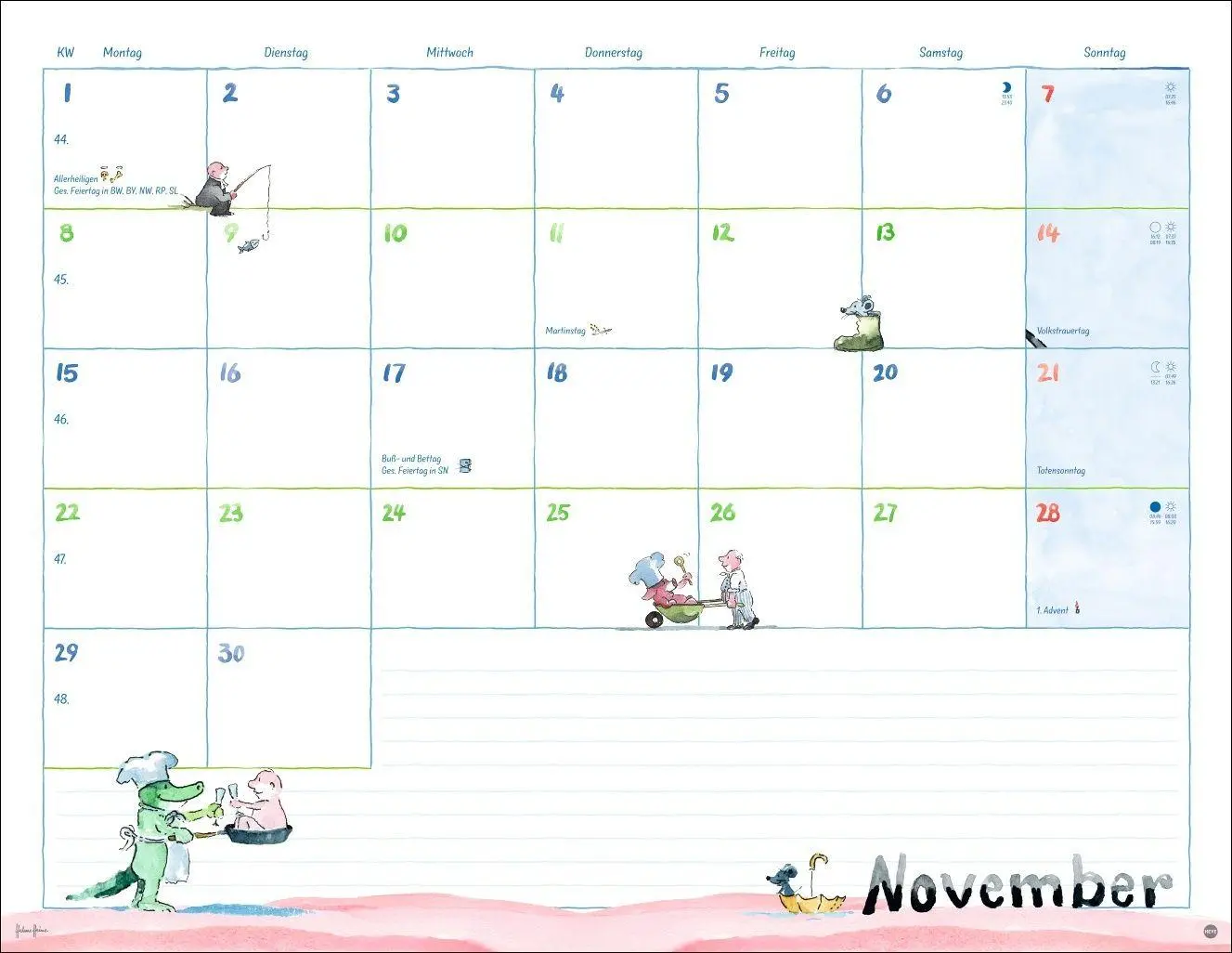 Bild: 9783756414994 | Helme Heine: Monatsplaner 2027 | Helme Heine | Kalender | 15 S. | 2027