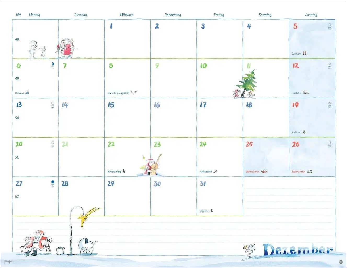 Bild: 9783756414994 | Helme Heine: Monatsplaner 2027 | Helme Heine | Kalender | 15 S. | 2027