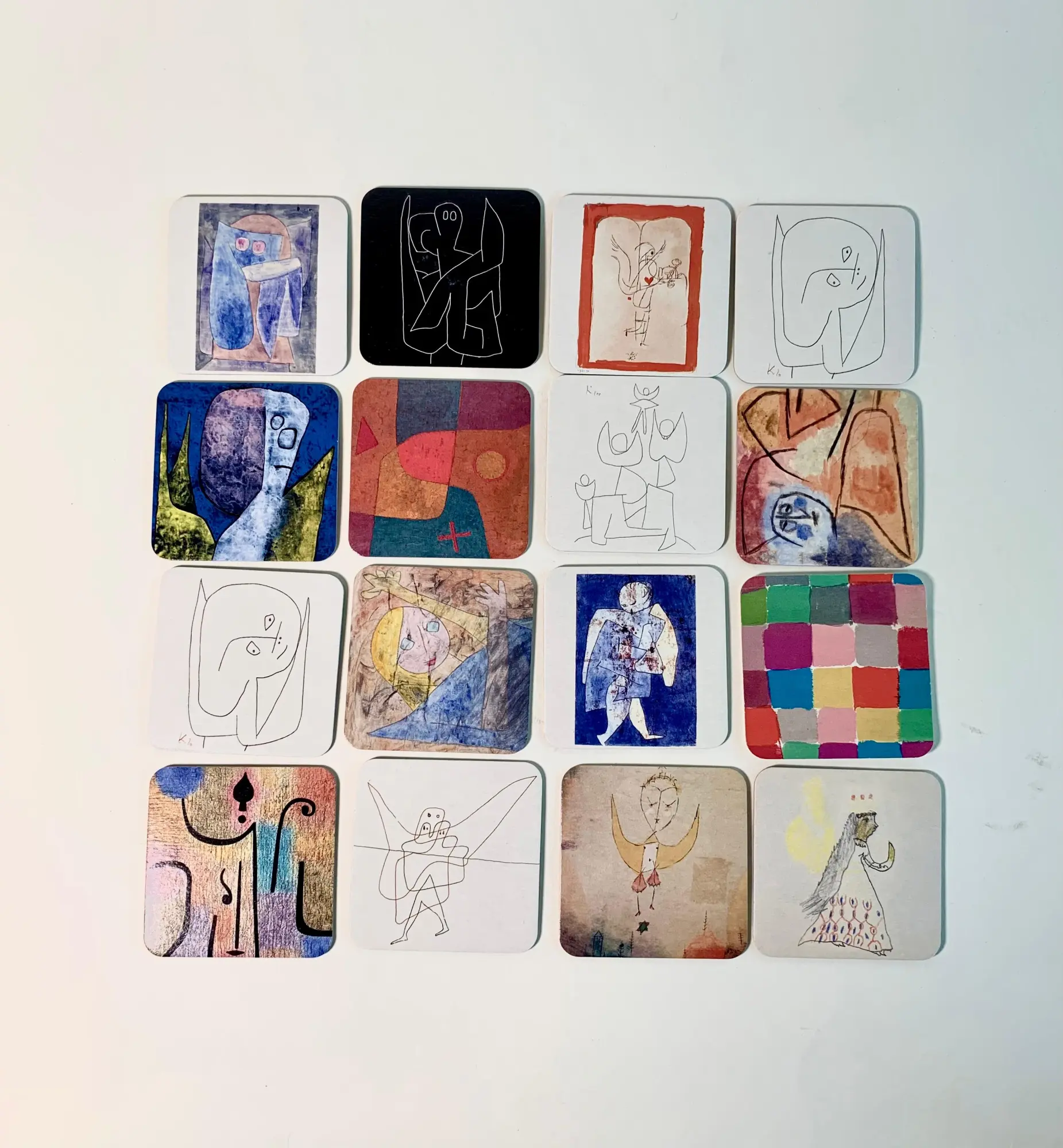 Bild: 9783832194994 | Memospiel. Die Engel von Paul Klee | Boris Friedewald | Spiel | 2015