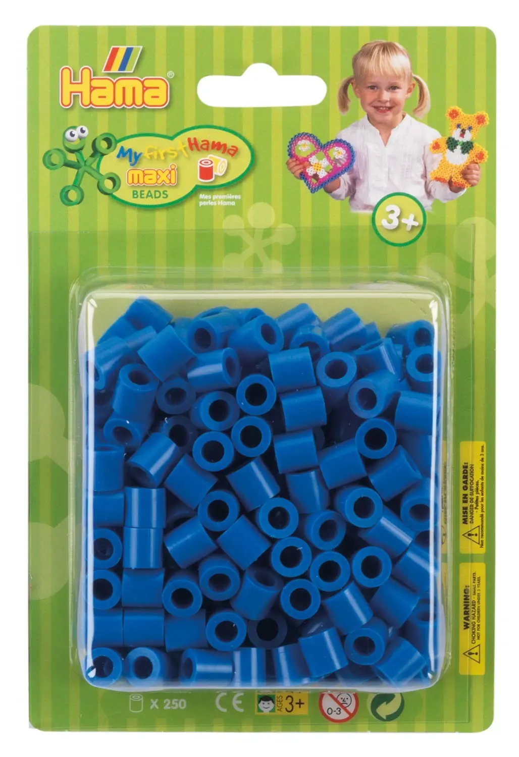 Cover: 28178085094 | Hama 8509 - Perlen, Bügelperlen Maxi, 250 Stück, blau | Deutsch | 2019