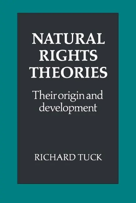 Cover: 9780521285094 | Natural Rights Theories | Their Origin and Development | Richard Tuck