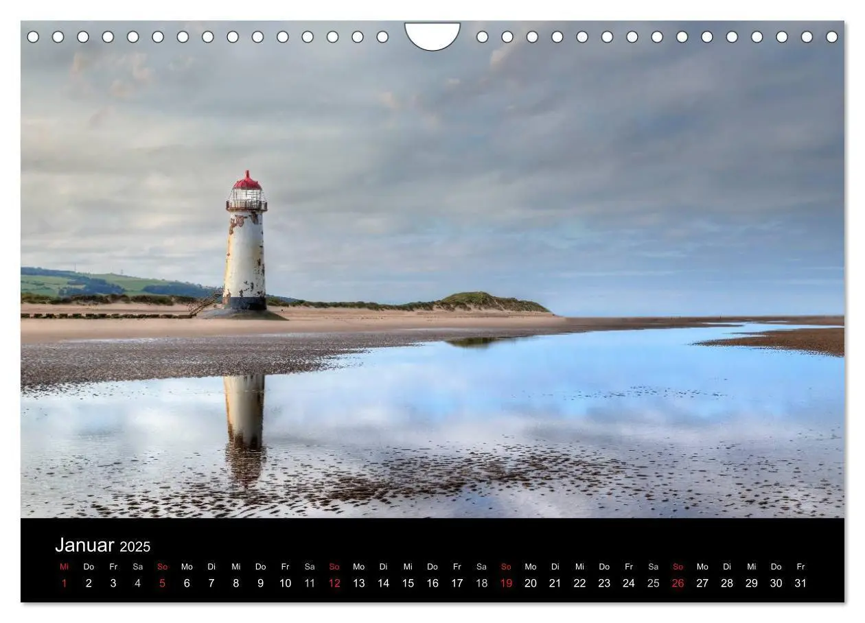 Bild: 9783435545094 | Wales (Wandkalender 2025 DIN A4 quer), CALVENDO Monatskalender | 2025