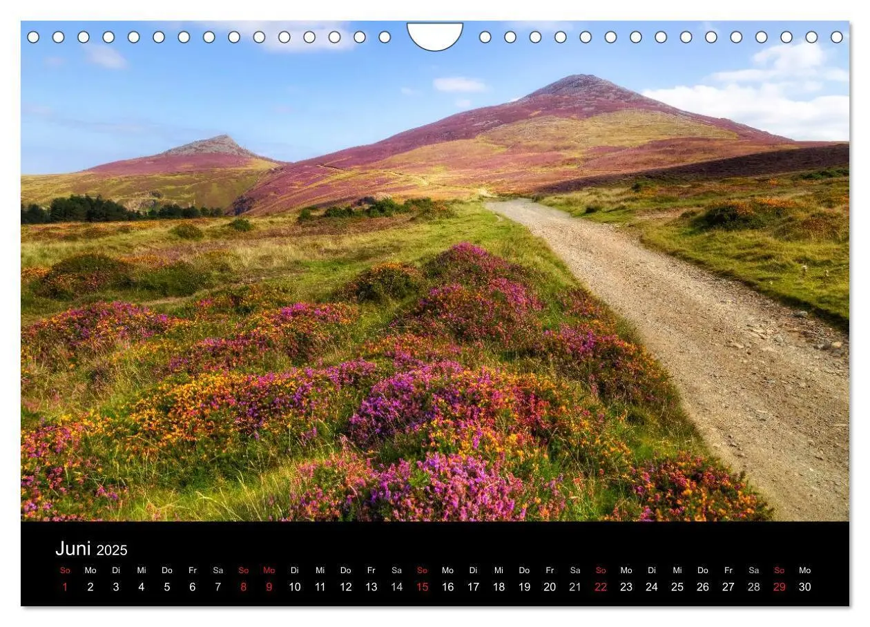 Bild: 9783435545094 | Wales (Wandkalender 2025 DIN A4 quer), CALVENDO Monatskalender | 2025