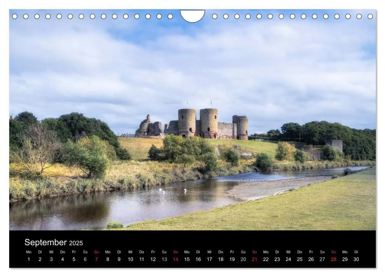Bild: 9783435545094 | Wales (Wandkalender 2025 DIN A4 quer), CALVENDO Monatskalender | 2025