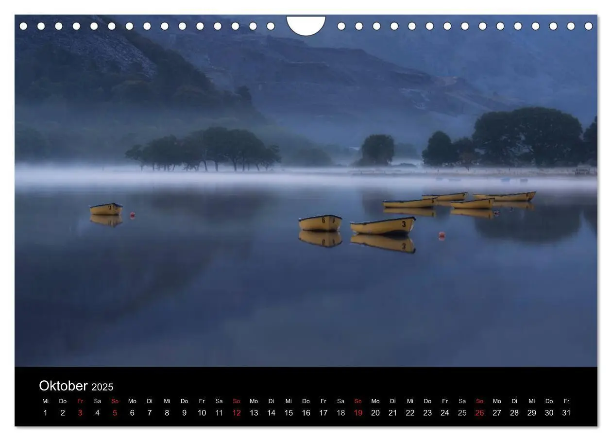 Bild: 9783435545094 | Wales (Wandkalender 2025 DIN A4 quer), CALVENDO Monatskalender | 2025