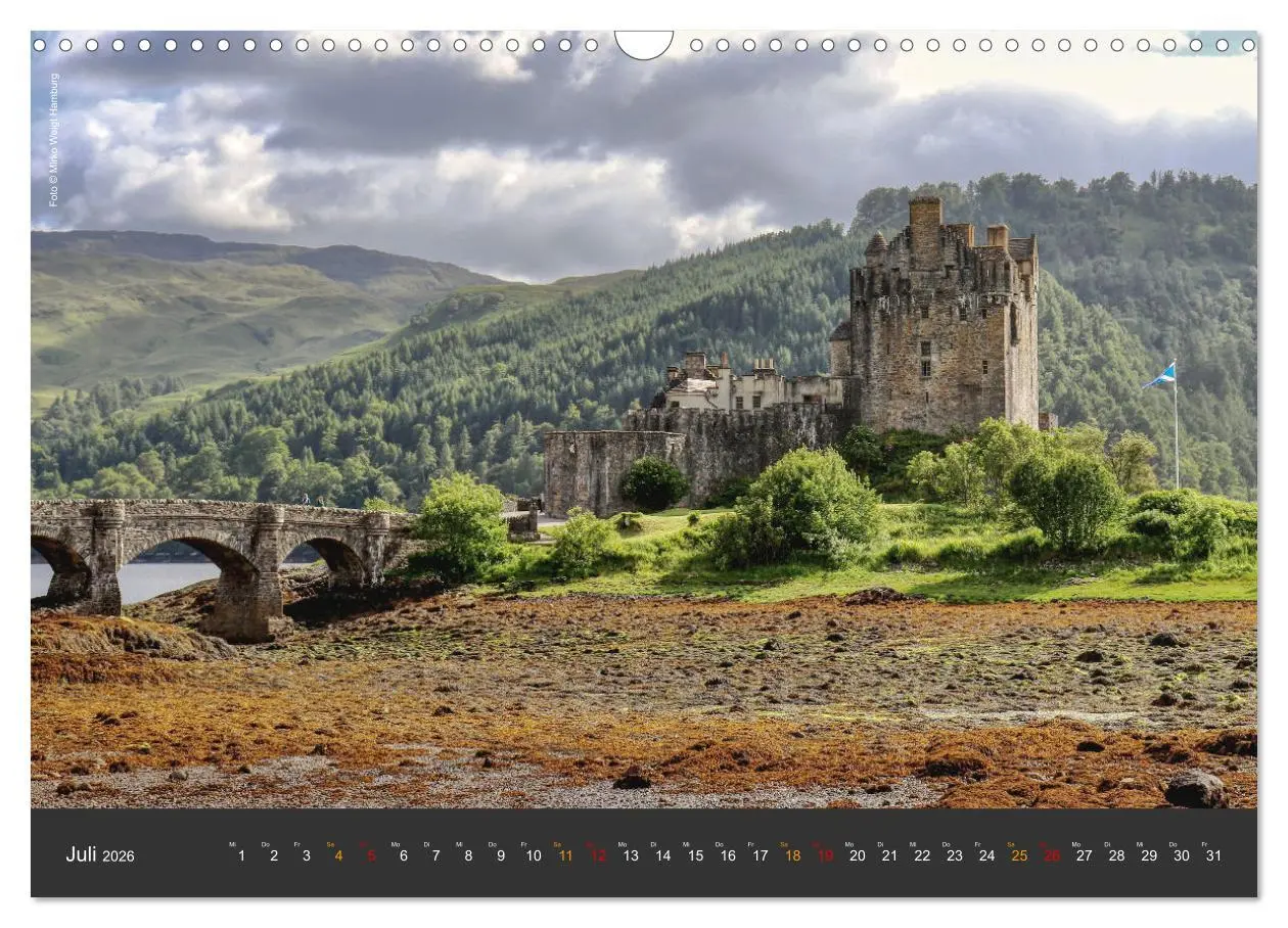 Bild: 9783457565094 | Schottland 2026 Schlösser, Burgen und Ruinen (Wandkalender 2026 DIN...