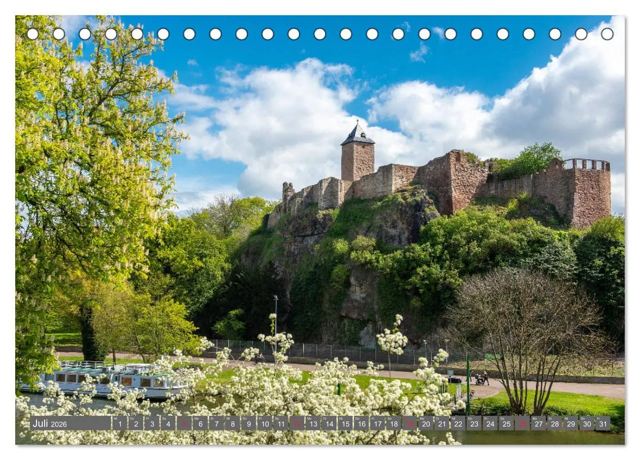 Bild: 9783457705094 | Blickpunkte Halle (Saale) (Tischkalender 2026 DIN A5 quer),...