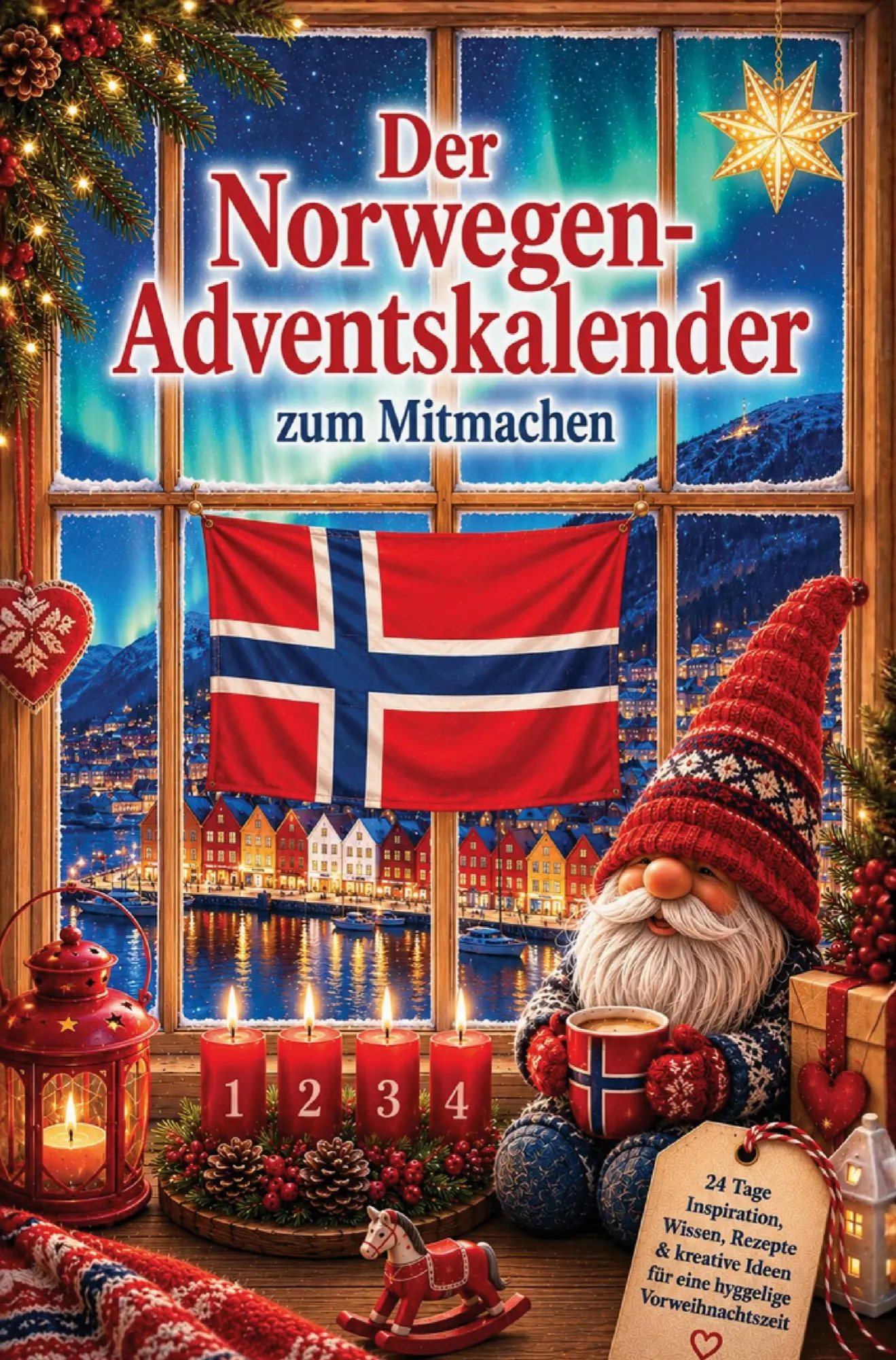 Cover: 9783912345094 | Der Norwegen-Adventskalender zum Mitmachen 24 Türchen zum Backen,...